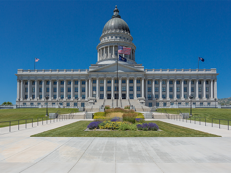Utah State Capitol Building in SLC